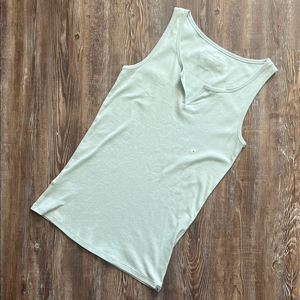 Eddie Bauer 100% Cotton Outdoor Hiking Camping Tank Top
